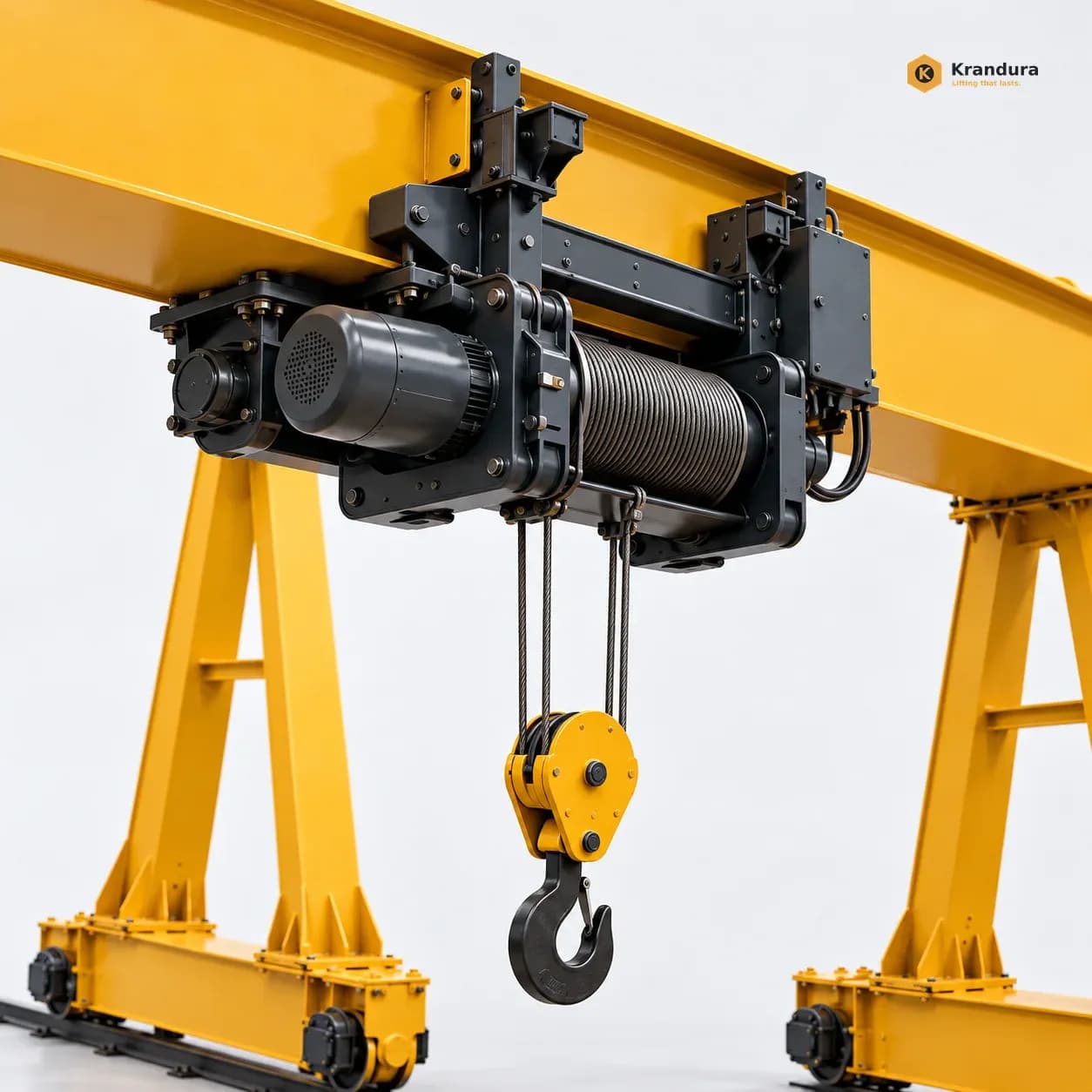 AI illustration of 10t Box Girder Gantry Crane: detail-04