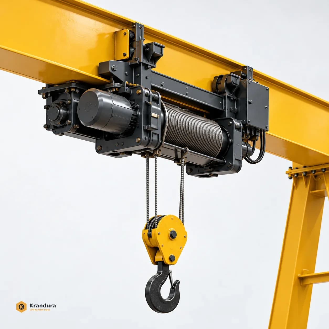 AI illustration of 5t Box Girder Gantry Crane: detail-04