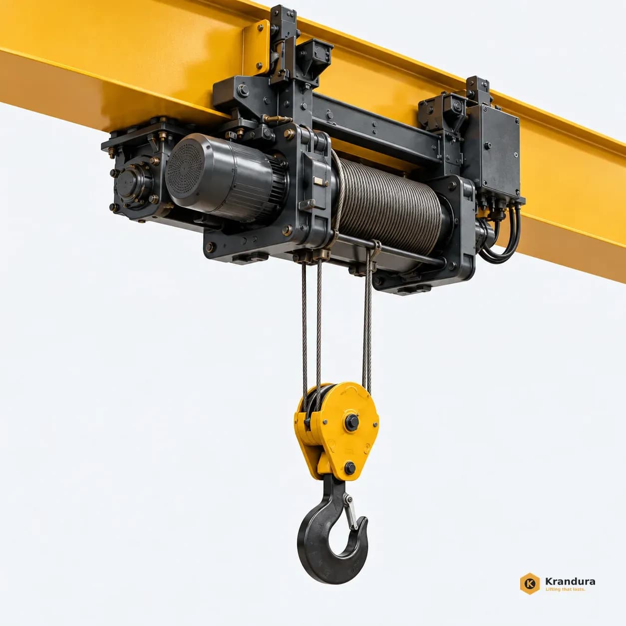 AI illustration of 5t Box Girder Gantry Crane: hook