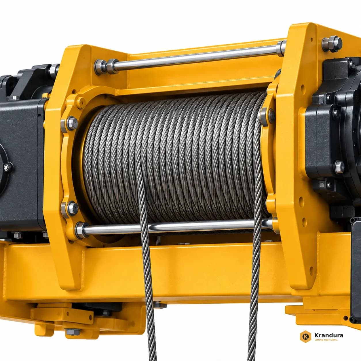 AI illustration of 3t Electric Wire Rope Hoist: detail-04