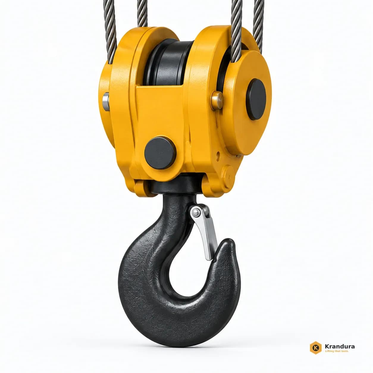 AI illustration of 3t Electric Wire Rope Hoist: hook