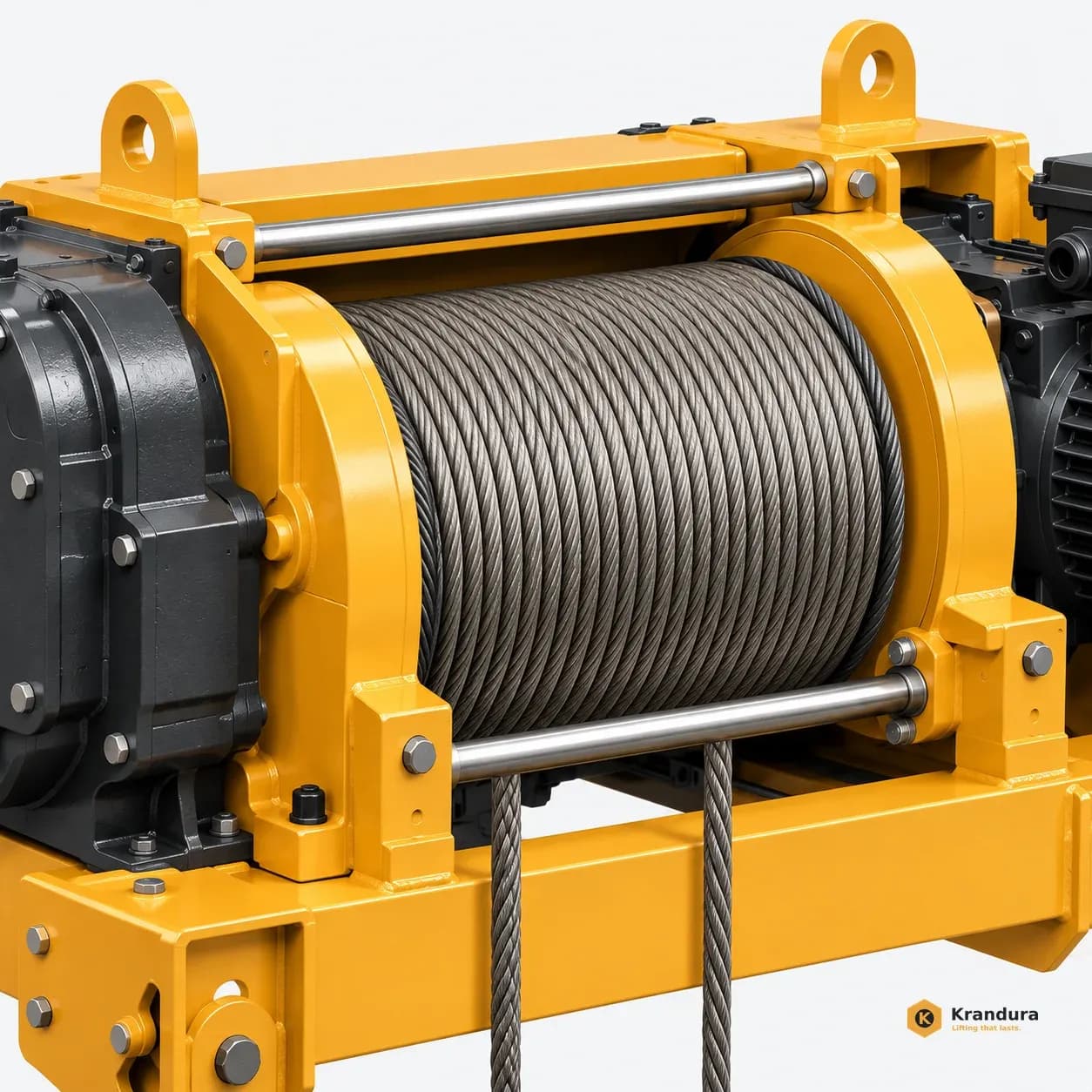 AI illustration of 5t Electric Wire Rope Hoist: detail-04