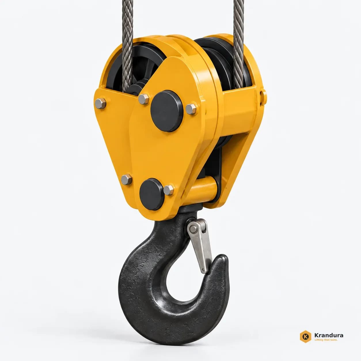 AI illustration of 5t Electric Wire Rope Hoist: hook