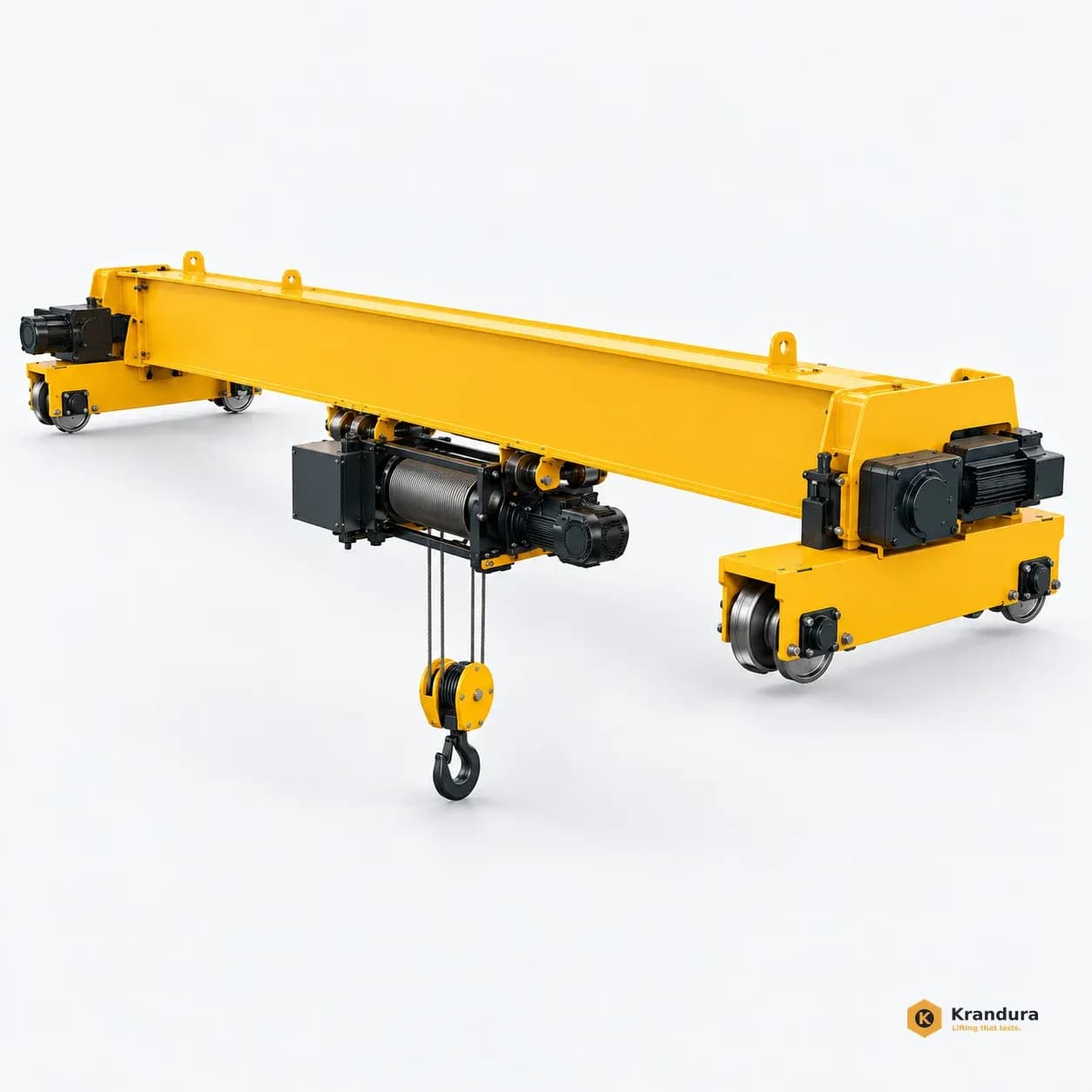 AI illustration of 5t European Overhead Crane: angle