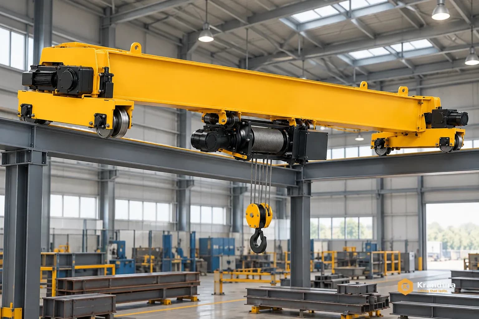 AI illustration of 5t European Overhead Crane: scene