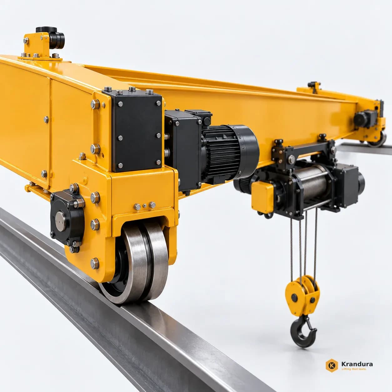AI illustration of 5t Single Girder Overhead Crane: detail-05