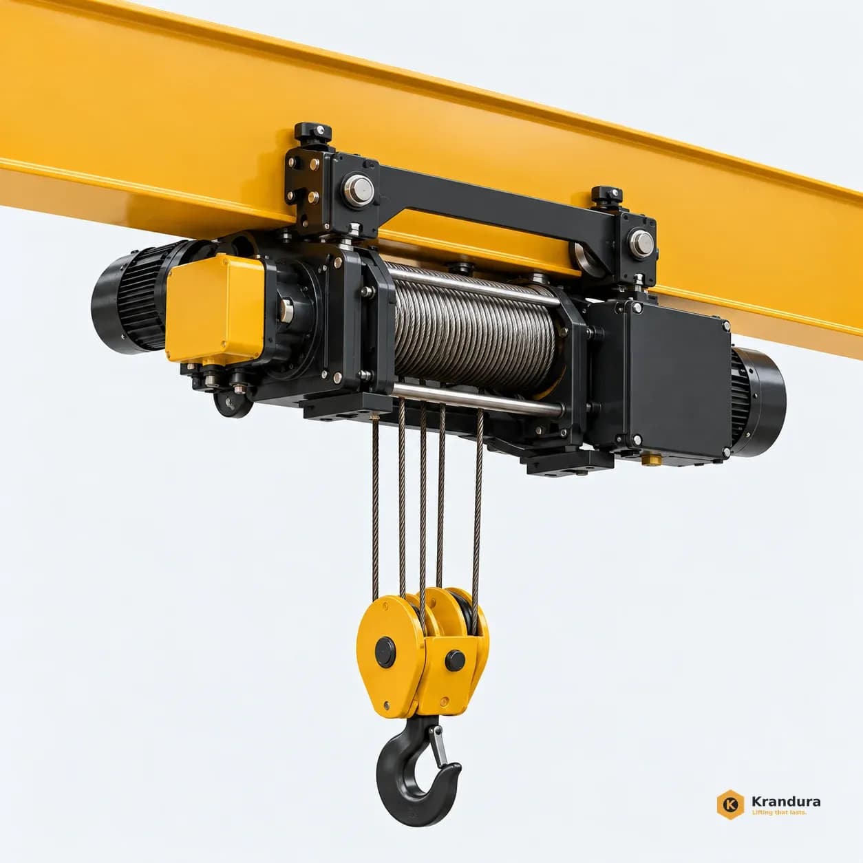 AI illustration of 5t Single Girder Overhead Crane: detail-04