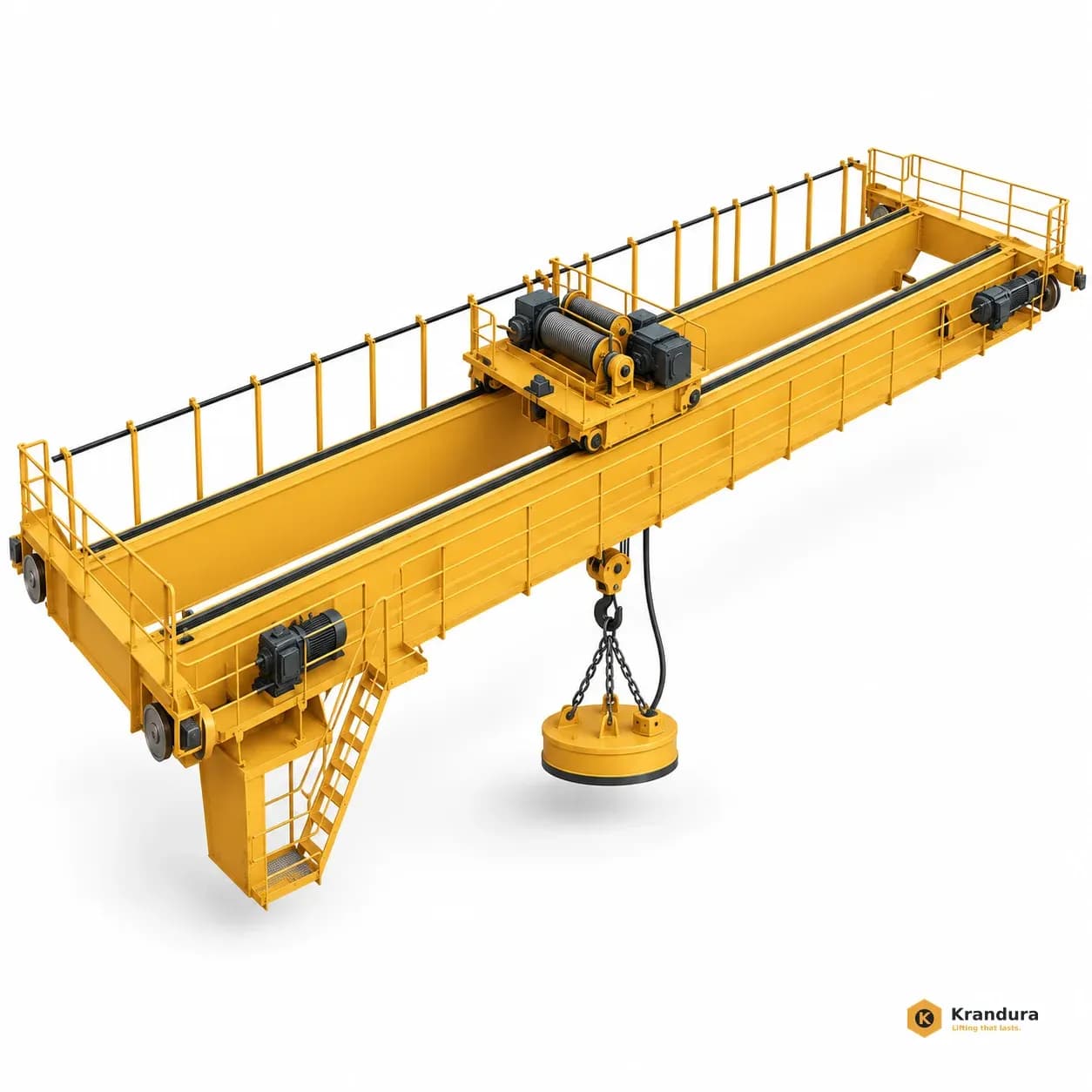 AI illustration of 25t Billet Handling Crane: main