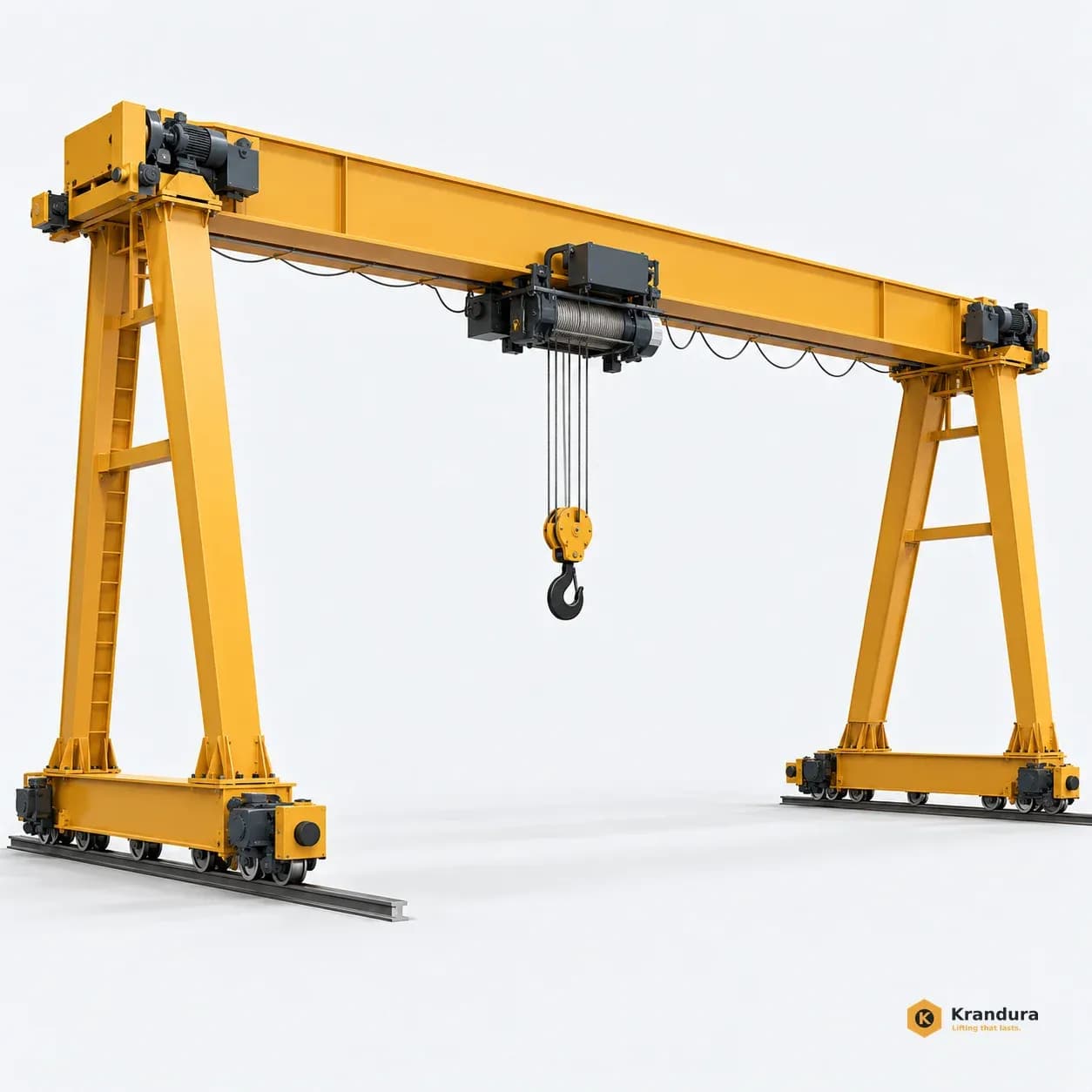 AI illustration of 10t Goliath Gantry Crane: main