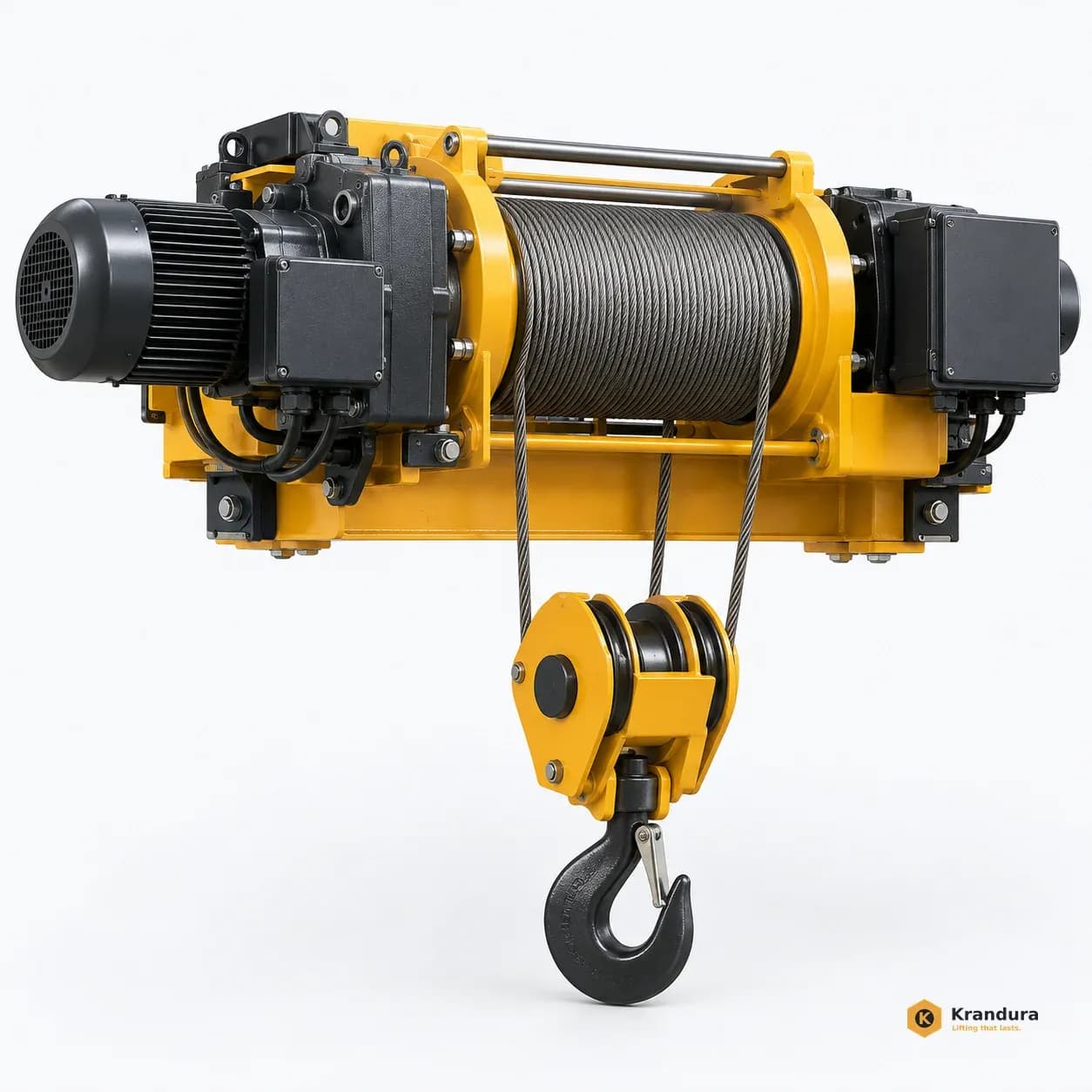 AI illustration of 10t Electric Wire Rope Hoist: main