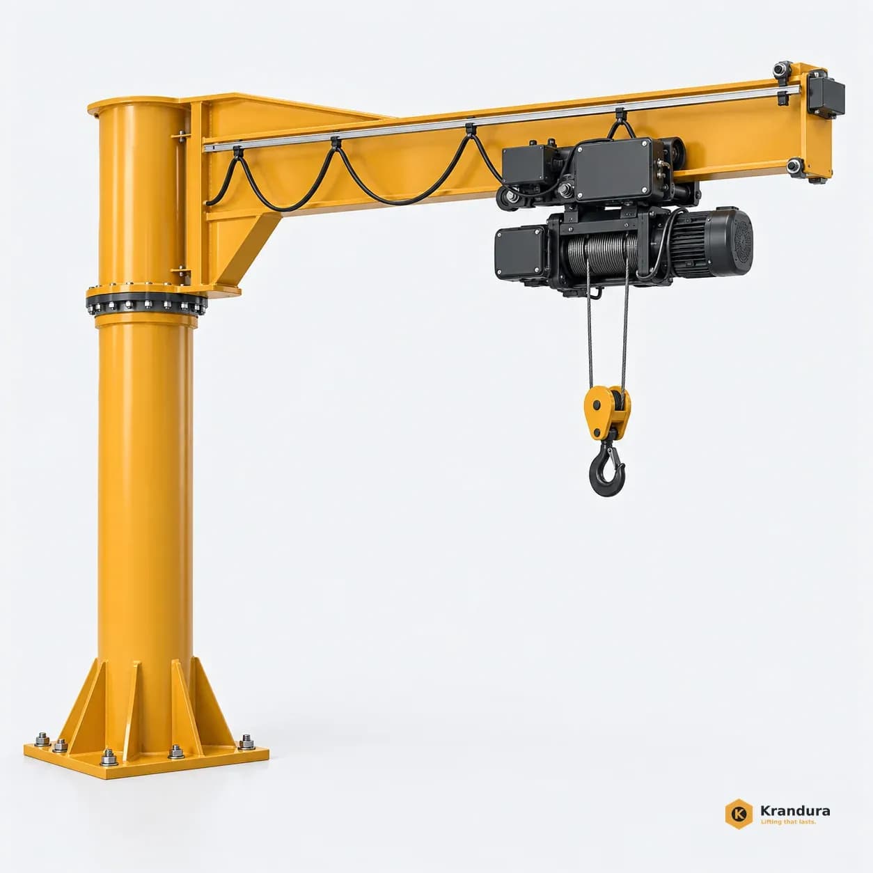 AI illustration of 3t Pillar Jib Crane: main