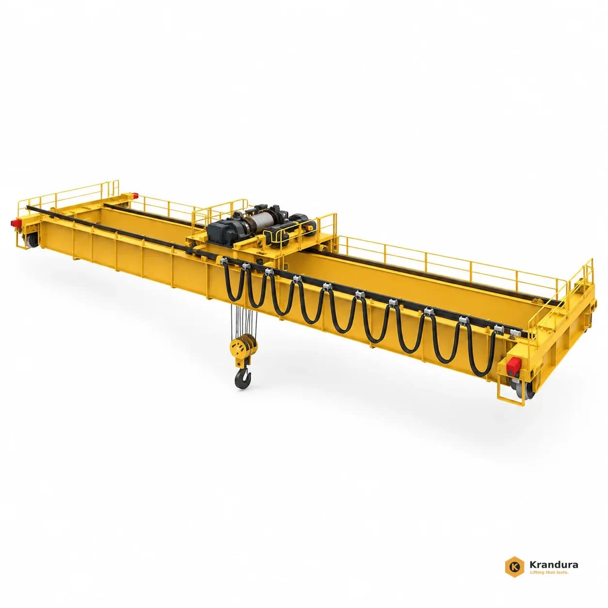 AI illustration of 50t Ladle Overhead Crane: main