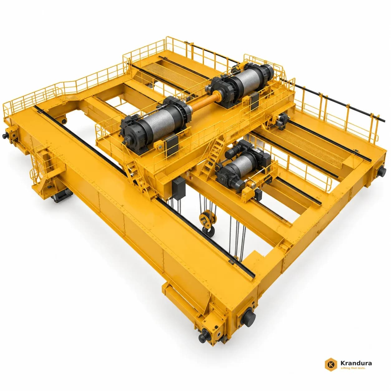 AI illustration of 15t Mould Casting Crane: main