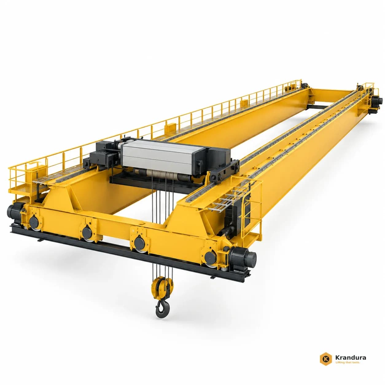 AI illustration of 40t Slag Handling Crane: main